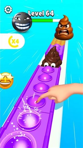 😱 Pop Run – One Small Mistake = Game Over! - 3D Gameplay #gaming #usa