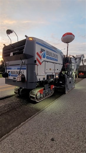 Down to the gravel 🔪 Turning rough patches into smooth roadways 🙌🏼 . . #asphalt #asphaltpaving #grindingmachine #heavymachinery #bataviail #pavingroads #grindingroads | Builders Asphalt, LLC