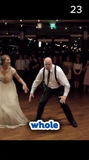 3K views · 17 reactions | A bride and her dad shocked everyone with an epic song mashup — turning a sweet moment into a fun, unforgettable dance that had the whole crowd cheering!   Watch the full video in the comments below! | One Two Three | Facebook