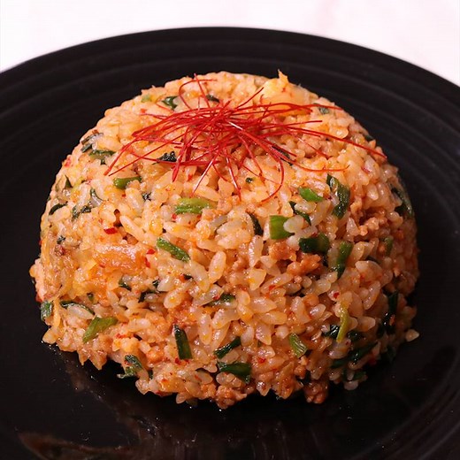 パパっと簡単！キムチチャーハン 作り方・レシピ | クラシル