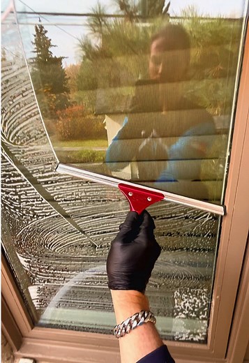 Satisfying ASMR Window Cleaning Sounds