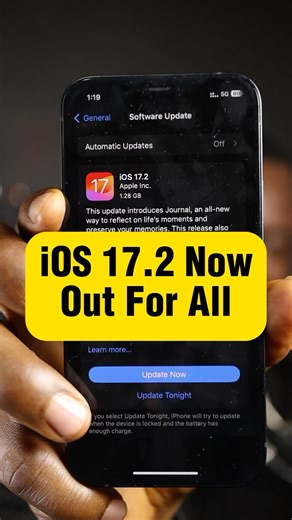 iOS 17.2 Now Out For All. Has Your iPhone Seen This Update? #ios17 #iphone #ios172 #newupdate #Apple #iPhone15Pro #iphone15promax #newfeatures #latestupdates #SmartDepot #techtips #Instagram #reels #reelsviral #facebook | Smart Depot Tech