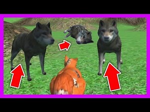 СИМУЛЯТОР БЕЛКИ #11 ОХОТИЛИСЬ ВОЛКИ и НЯНЧИМСЯ С БЕЛЬЧОНКОМ в Squirrel Simulator