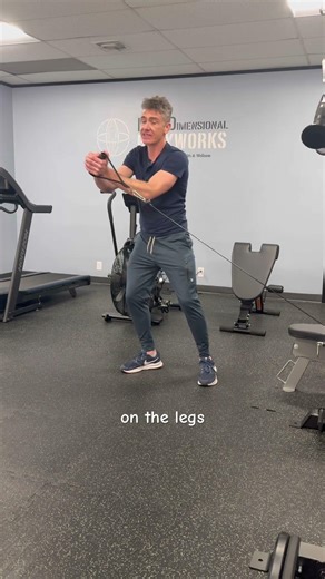 Pallof Press w/ Rotation - bottom up