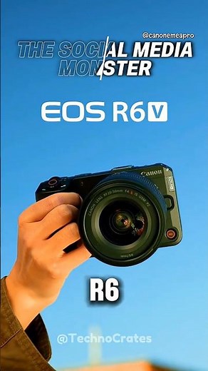 Canon EOS R6 V is REAL!