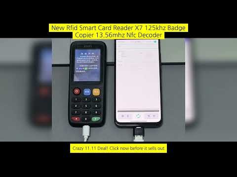 New Rfid Smart Card Reader X7 125Khz Badge Copier 13.56Mhz Nfc Decoder