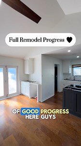 1.5K views |  Almost there! Join us for a walkthrough of our latest full remodel project in Houston, Texas. We’ve removed walls to create a more open and inviting living area and designed a completely custom kitchen. The cabinetry is in, and we’re eagerly awaiting the countertops to complete this stunning transformation. Stay tuned for the final reveal!  #rrgeneralcontracting #contractor #reels | R&R General Contracting | Facebook