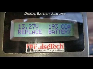 HOW TO TEST BATTERIES ON SEMI TRUCK / TEST BATTERY WITH BATTERY ANALYZER