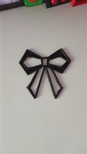 DIY Bow Grid Wall Decor 🎀 | Easy Aesthetic Room Decor #shorts