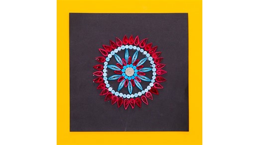 Turn thread and paper into amazing artwork