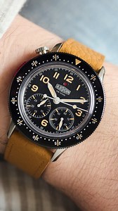Recently, @albishorn_watches released the Type 10, a chronograph inspired by military-issued watches from 1948, but built with modern touches. @markkauzlarich breaks it down in detail above, but for more details, head over to Hodinkee for his full hands-on article. | Hodinkee