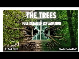The Trees – Class 10 English Poem | Full Explanation & Summary | NCERT First Flight CBSE