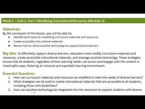 EDUC107 Differentiated Instruction Module 5 09292025