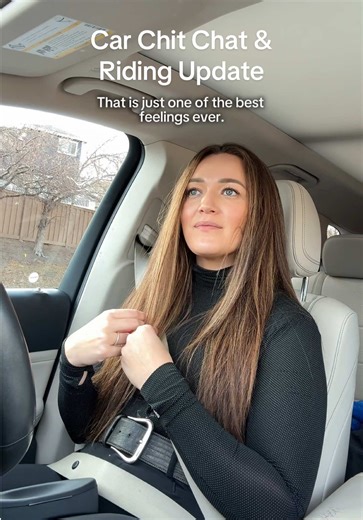 A little car chit chat & riding update - it’s been too long! #equestriansoftiktok #horseriding #hunterjumper #equestrianvibes #equestrianlife