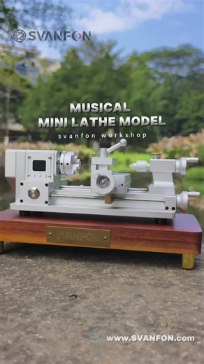 Mini Lathe Model For the machinist who lives and breathes metalwork — this detailed mini lathe replica turns passion into a timeless keepsake. Perfect as a mechanic gift, holiday present, desk decor, or sentimental tribute to craft. SHOP NOW 🛒＄👇 https://svanfon.com/products/ultra-mini-lathe-model #Minilathemachine #MiniatureMachinery #DIYMechanicalModel #MechanicalToys #latheReplica #LatheModel #SmallScaleLathe #minilathe #svanfon #svanfonminilathe #machine #MovablePartsLathe #GearheadGift #DI