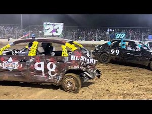 Youth Compact Demolition Derby Buck Motorsports Park 10-25-25