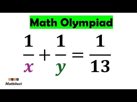 A Math Olympiad Challenge | Unlocking Diophantine Equations