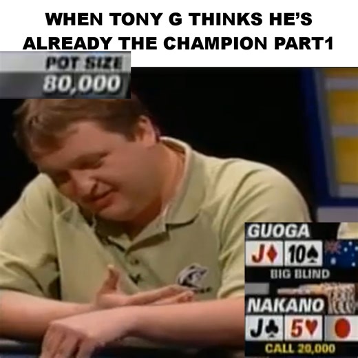WHEN TONY G THINKS HE’S ALREADY THE CHAMPION PART1 | Verity