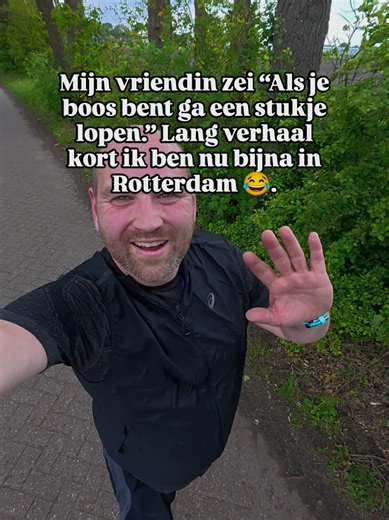 Volgens de geruchten loopt Robbert Slagers nog steeds 😂 @asicsfrontrunner #ASICSFrontRunner #asicsfrontrunnernl #soundmindsoundbody #running #slowrunner