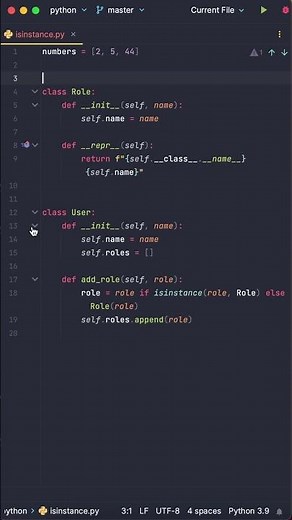 Learn where to use the isinstance function in Python! #pythontricks #coding #programming