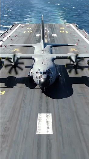 USAF cargo jet takeoff moment #usaf #c130