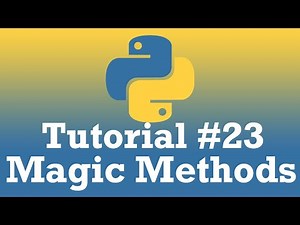 Python Tutorial #23 Magic Methods in Python [GERMAN/DEUTSCH]