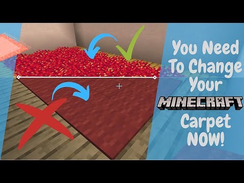 You Need To Change Your Minecraft Carpet NOW! | Works In Java Edition Only