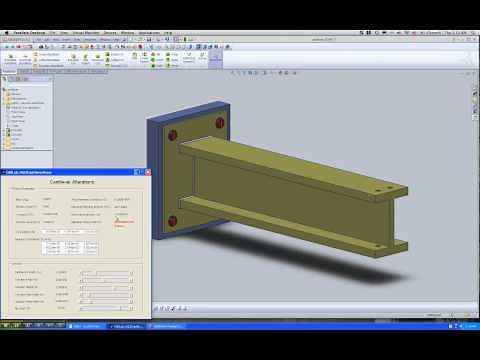 CADLab - SolidWorks Part Dimension Optimization from MATLAB