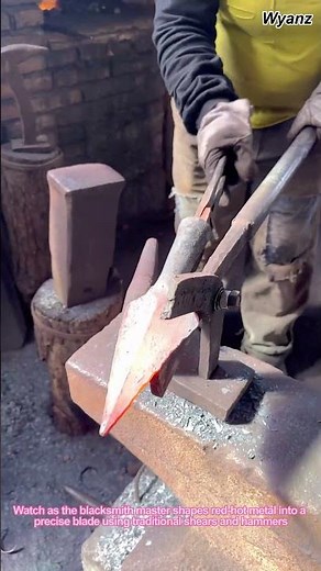 Forging a Knife from Scratch - Ancient Blacksmithing Technique in Modern Era