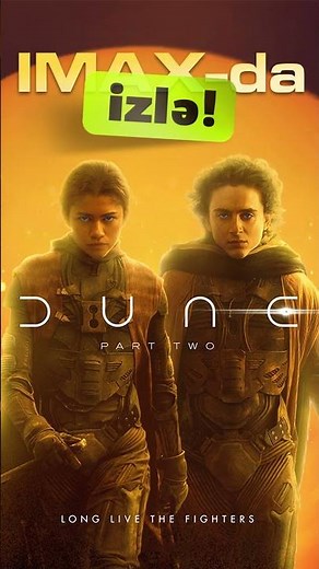 "Dyuna: İkinci hissə" filmini IMAX-da izlə #parkcinema