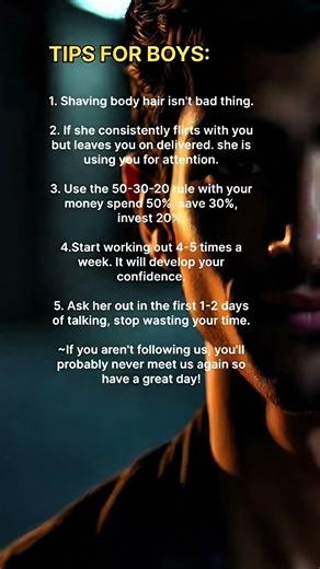 5 Brutal Life Tips Every Boy Needs to Hear #TipsForBoys#MensMindset#SelfImprovement