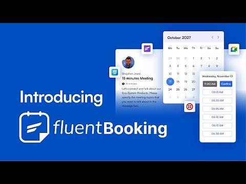 FluentBooking- The Ultimate WordPress Booking Plugin