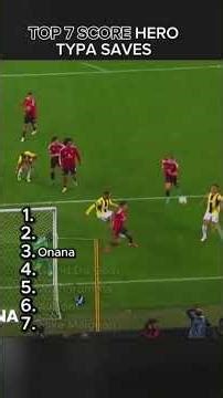 TOP 7 SCORE HERO TYPA SAVE 😨 #ranking #football #soccer #footballshorts #shortsfeed #shorts #fyp