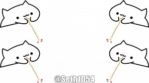 Bongo Cat : Shittyflute - I'VE GOT NO FRIENDS (Volume Warning) Credit : Seth1054 Link : https://youtu.be/_Th9_UETb4w | Bongo Cat :3