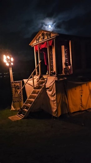 STUNNING TEMPORARY STRUCTURE AT PENNSIC: TEMPLE TO APHRODITE!