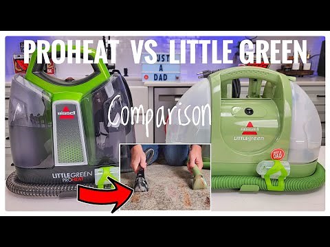 Bissell Little Green ProHeat 2513E vs Bissell Little Green 1400B COMPARISON