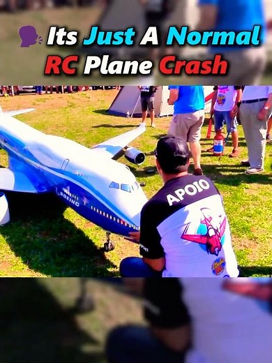Another RC Scale 747 Midair Crash 💔 #planecrazy #rcplanecrash #planecrash