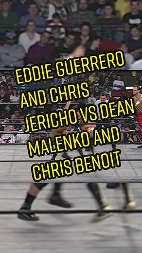Classic Tag Team Match: Guerrero & Jericho vs Malenko & Benoit WCW Thunder 1/29/1998