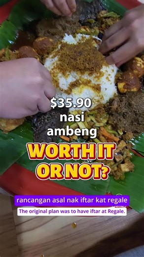 Enjoy Nasi Ambeng for Iftar with Islandwide Delivery