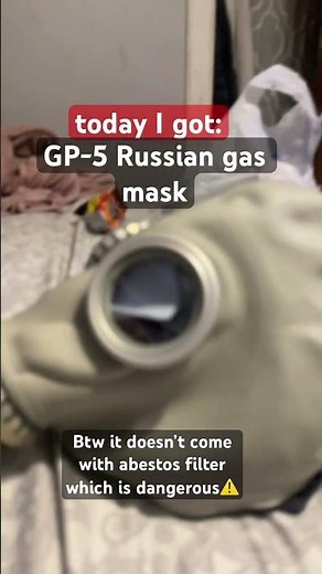 GP5 Russian gas mask