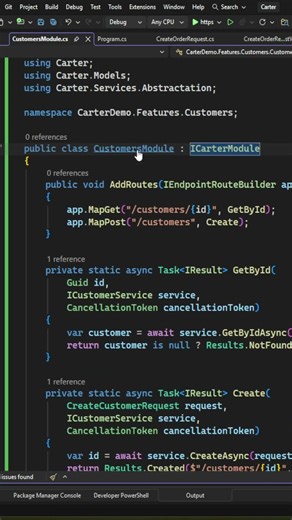 Clean Minimal APIs in .NET with Carter