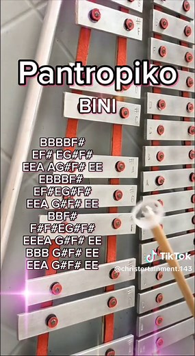 PANTROPIKO/BINI/LYRE XYLOPHONE COVER | Singing & Dancing Talents