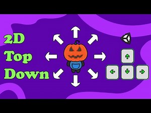 2D Top Down Player Movement In 4 Minutes - Easy Unity Tutorial