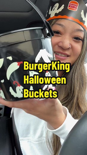 Limited Edition Burger King Halloween Buckets for Kids Meals
