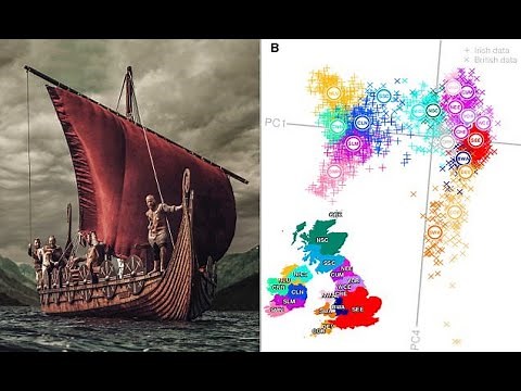 DNA map of of Britain and Ireland reveals Viking genes