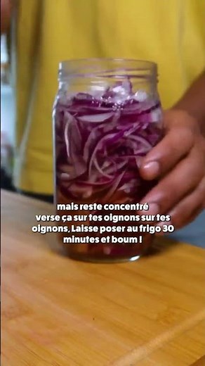 Attends… Tu manges tes plats sans pickles d'oignons rouges ?! Voila la recette de @cheatmealhero !