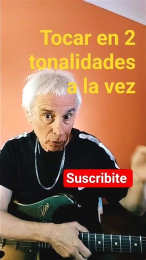 How to play in two keys at the same time #music #guitar #rock