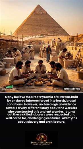 Myth: The Great Pyramid Was Built by Slaves