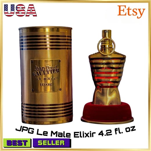 Jean Paul Gaultier Le Male Elixir Men's Cologne – Warm Sensual Fragrance 4.2 Fl. Oz - Etsy