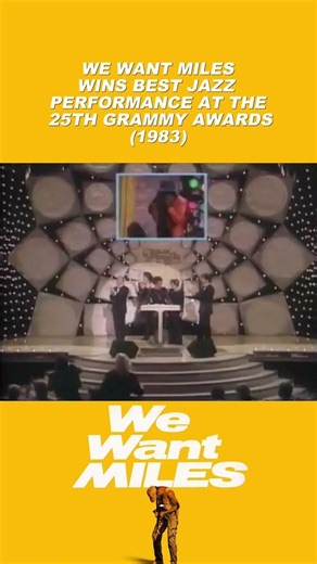 We Want Miles Best Jazz Performance Grammy Win